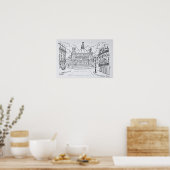 パレガルニエオペラハウス |フランス，パリ ポスター (キッチン)