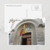 パレジャスティスジュネーブ ポストカード (正面/裏面)