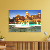 パレスオブザシティホ失ったテルアンドスイミングプール キャンバスプリント (インサイチュ (リビング))