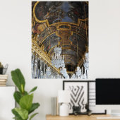 パレスオブヴェルシル鏡ホールフランス ポスター (ホームオフィス)