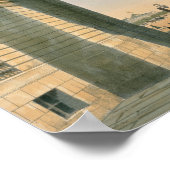 パレススクエア、アーミーのアーチからの眺め ポスター (角)