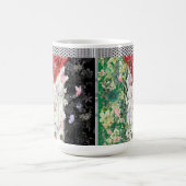 パレスチナで最も可愛いマグカップフローラ地図 コーヒーマグカップ (中央)