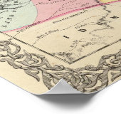 パレスチナとアラビアペトラア ポスター (角)