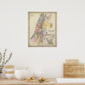 パレスチナとアラビアペトラア ポスター (キッチン)