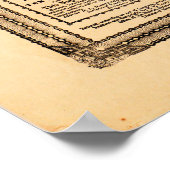 パレスチナと全バイブル国の地図 ポスター (角)