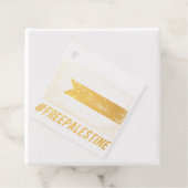 パレスチナと共に自由なパレスチナのスタンド フェイバータグ (箱)