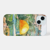 パレスチナに自由を iPhone 15ケース (裏面横)