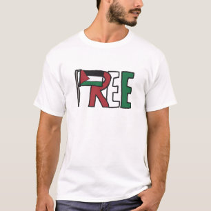 パレスチナに自由を Tシャツ