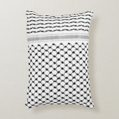 パレスチナのアラビアクフィヤカスタマイズパターン  アクセントクッション (正面(垂直))