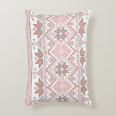パレスチナのアラビアタスリーズ刺繍模様 アクセントクッション (正面(垂直))