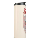 パレスチナのアラビア語の名前を持つパレスチナのタトレズ タンブラー (回転左)