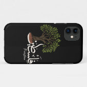 パレスチナのオリーブの木とパレスチナのアラビア語の単語 Case-Mate iPhoneケース (裏面(横))