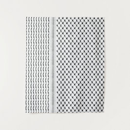 パレスチナのクフィヤカスタム設計 タペストリー