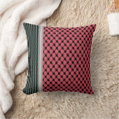 パレスチナのスイカハッタケフィエクフィヤフォーク クッション (ブランケット)