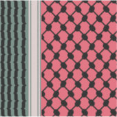 パレスチナのスイカハッタケフィエクフィヤフォーク シール (正面)