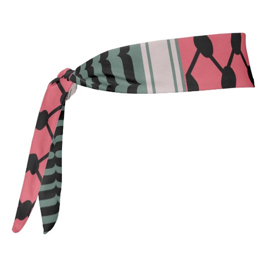 パレスチナのスイカハッタケフィエクフィヤフォーク タイヘッドバンド (回転270)