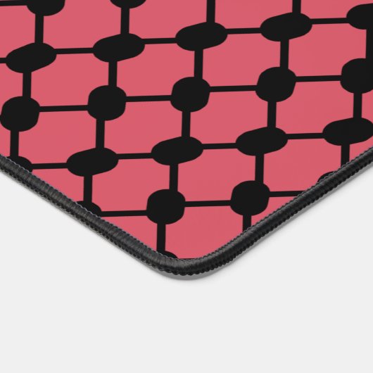 パレスチナのスイカハッタケフィエクフィヤフォーク デスクマット (コーナー)