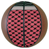 パレスチナのスイカハッタケフィエクフィヤフォーク バスケットボール (縦)