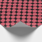 パレスチナのスイカハッタケフィエクフィヤフォーク ラッピングペーパー (角)