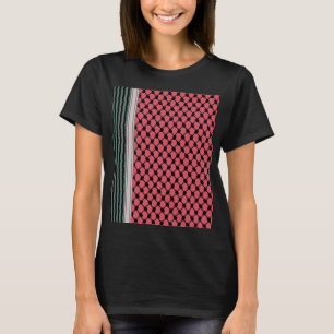 パレスチナのスイカハッタケフィエクフィヤフォーク Tシャツ