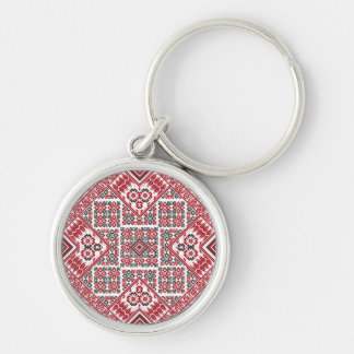 パレスチナのタトリータ刺繍パターン キーホルダー