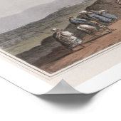 パレスチナのベツレヘム主要部の見解 ポスター (角)