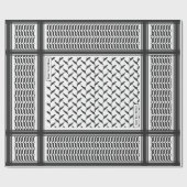 パレスチナのヨルダンカスタマイズクフィヤ ラッピングペーパー (フラット)