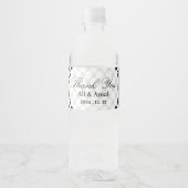 パレスチナの八田ケフィエさん結婚は ペットボトルラベル (正面)