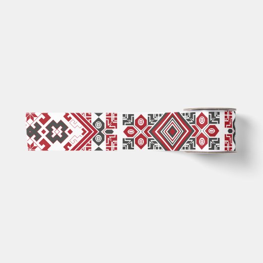 パレスチナの刺繍パターン 2 サテンリボン (正面)