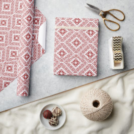パレスチナの刺繍プリント包装紙 ラッピングペーパー