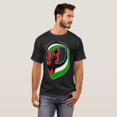 パレスチナの団結 Tシャツ (正面フル)