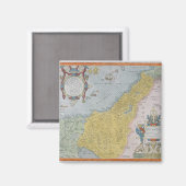 パレスチナの地図 マグネット (正面/裏面)