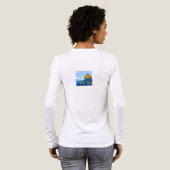 パレスチナの声 - 人類は正義のために泣くT トライブレンドTシャツ (背面全体)