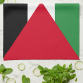 パレスチナの旗 キッチンタオル (折り畳み)