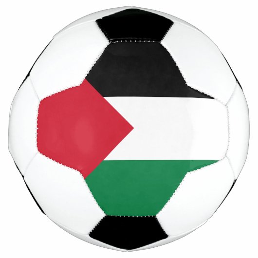 パレスチナの旗 サッカーボール (正面)