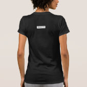 パレスチナの旗 Tシャツ (裏面)