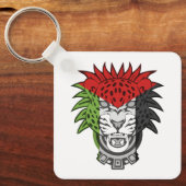 パレスチナの獅子 – パレスチナ国旗 キーホルダー (正面)