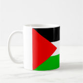 パレスチナの自由なマグ コーヒーマグカップ (左)