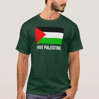 パレスチナの自由な緑のTシャツ Tシャツ