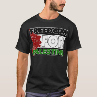 パレスチナの自由なTシャツ Tシャツ