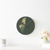 パレスチナの自由 ラウンド壁時計 (ホーム)