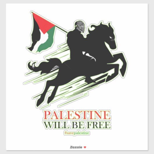 パレスチナの車のシール，パレスチナ国旗のデカール, G シール (シート)