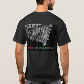 パレスチナはパレスチナで作りました Tシャツ (裏面)