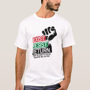 パレスチナは自由になるだろう Tシャツ