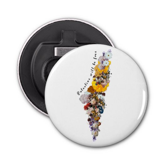 パレスチナは自由になる 栓抜き (正面)