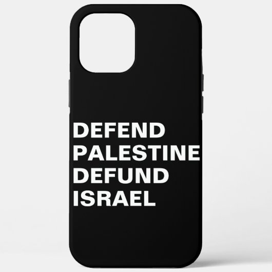 パレスチナを守りイスラエルに資金を貸し出す – アンチ・イスラエル Case-Mate iPhoneケース (裏面)