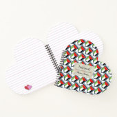 パレスチナカスタマイズ国名 ノートブック (内部)