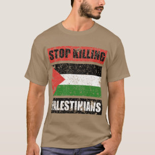 パレスチナストップ人殺害 Tシャツ