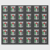 パレスチナハートガザ平和パレスチナのルーツ ラッピングペーパー (フラット)