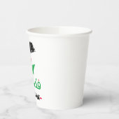 パレスチナハートトートバッグ 紙コップ (左)